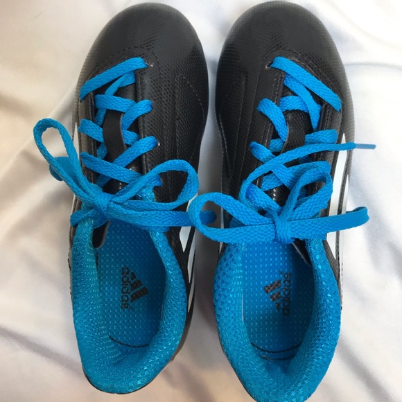 adidas Kids Shoes in Black and Blue - Picture 3 of 6